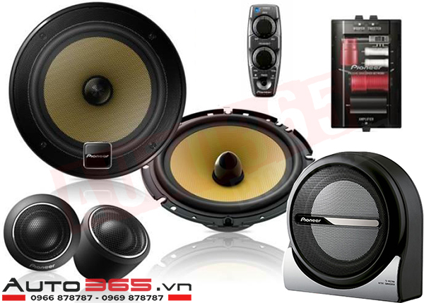 Gói combo Âm thanh xe hơi tiêu chuẩn Pioneer Mỹ